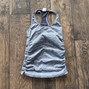 Danskin Now Gray Work Out Tank Top
